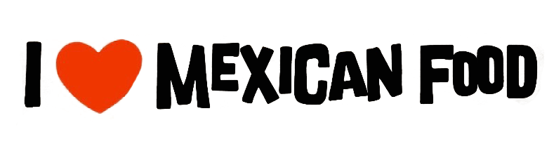 I ❤️ Mexican Food Logo